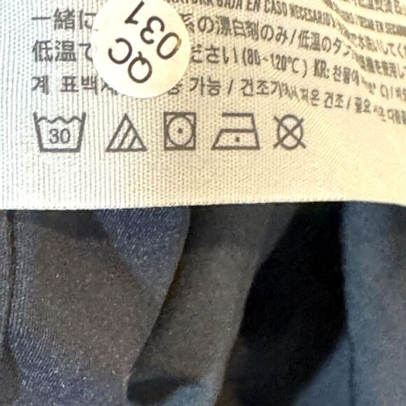 Abercrombie & Fitch YPB Dress Small Tall Black White Trim Cutout Shorts NWT - Picture 11 of 11